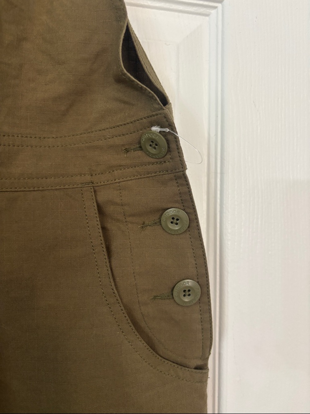 Outdoor Research NWOT Chehalis Overalls in Army Olive Green Size Medium - Picture 5 of 11